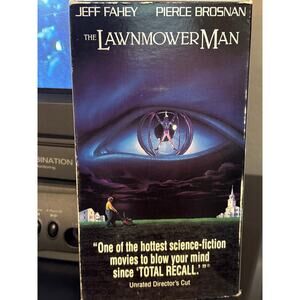 'The Lawnmower Man' VHS - Sci-Fi Thriller - 1992